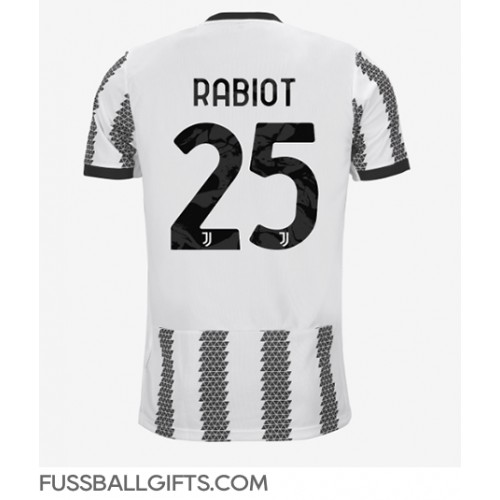 Juventus Adrien Rabiot #25 Fußballbekleidung Heimtrikot 2022-23 Kurzarm
